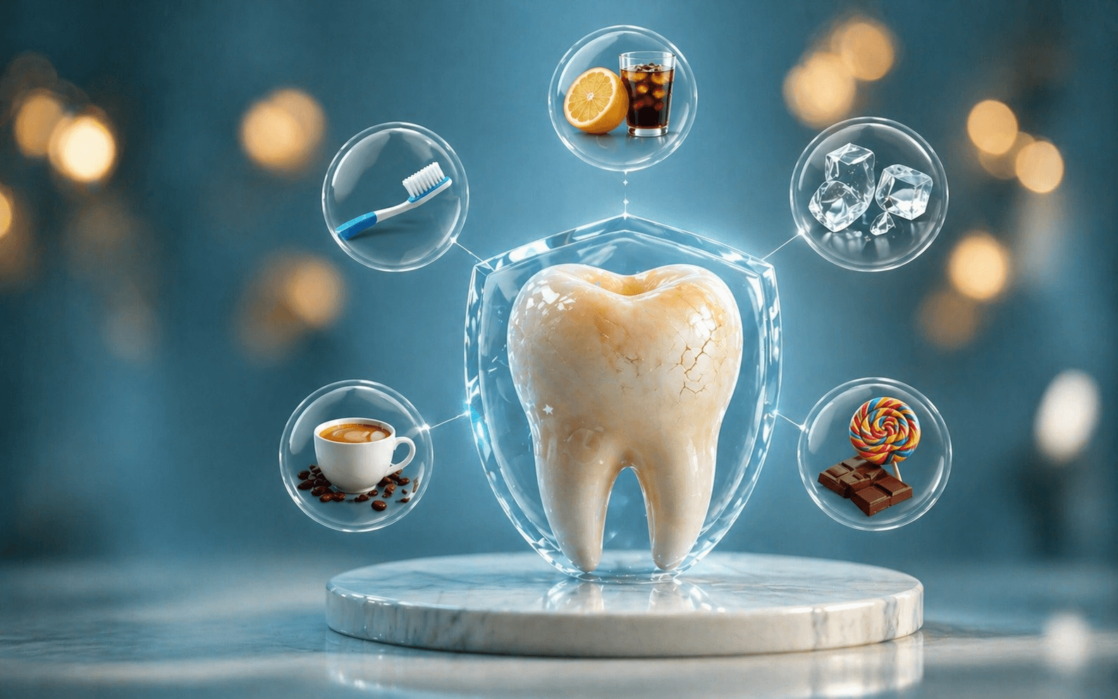 5 hábitos que dañan tu esmalte dental sin que te des cuenta